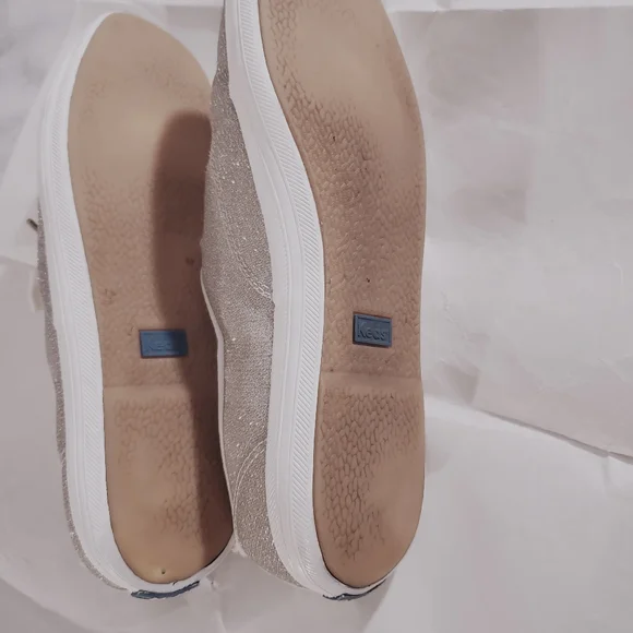 Kate Spade Keds Shimmery Light Gold Keds- Limited Edition 8.5US - Picture 6 of 16